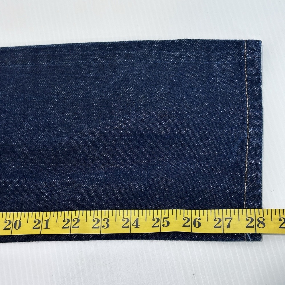 Neuw Mens Selvedge Denim Button Fly Italian Lou Slim 31 x 28 Medium Dark‎ Wash - Picture 7 of 8